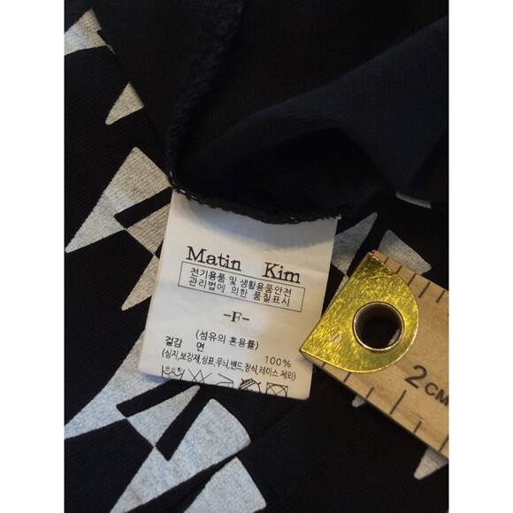 Black Matin Kim Seoul crop top #SeoulFashion #y2k #kpop Size OS - Picture 6 of 7